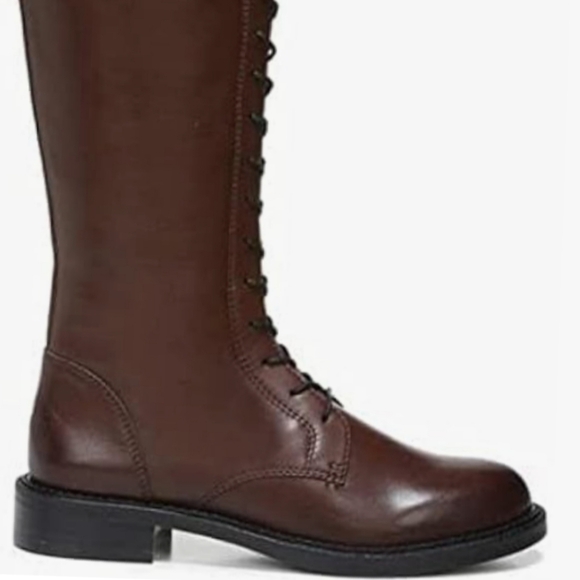 🆕⭐Sam Edelman leather brown lace up tall boots - Picture 5 of 16
